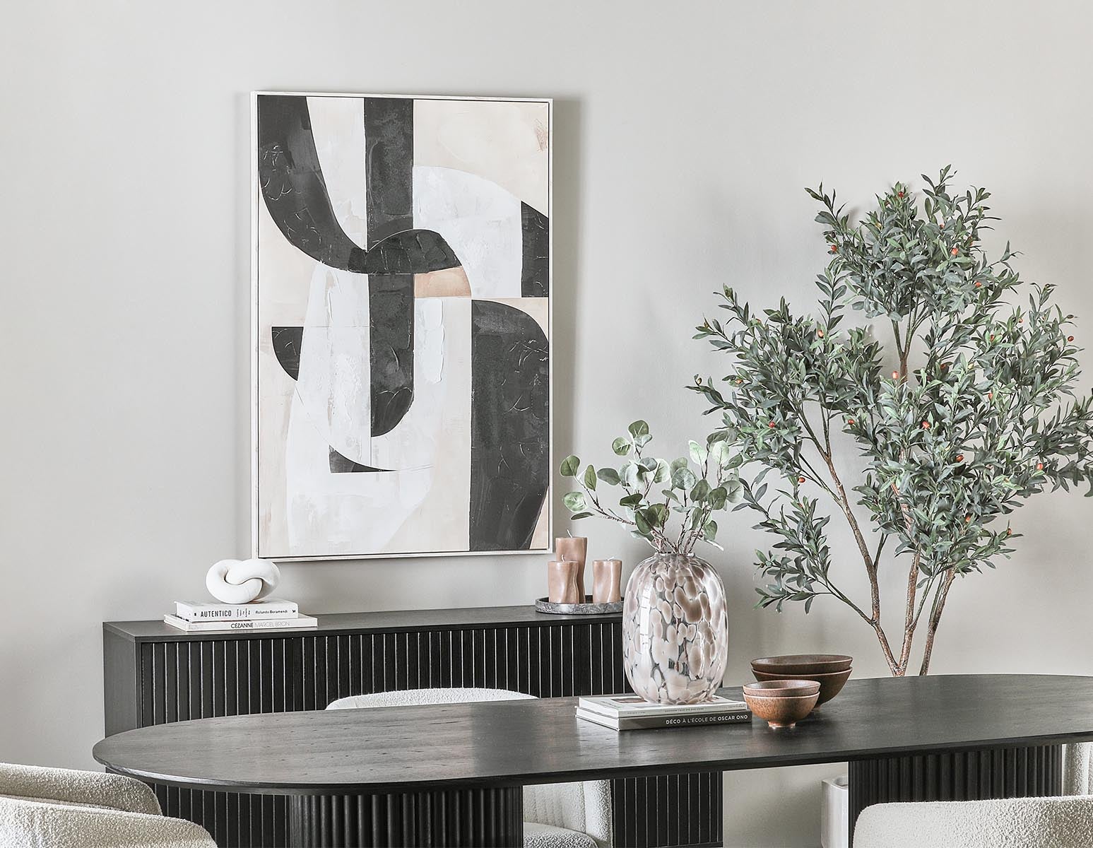 HILLA tableau encadré 83 x 123cm undefined