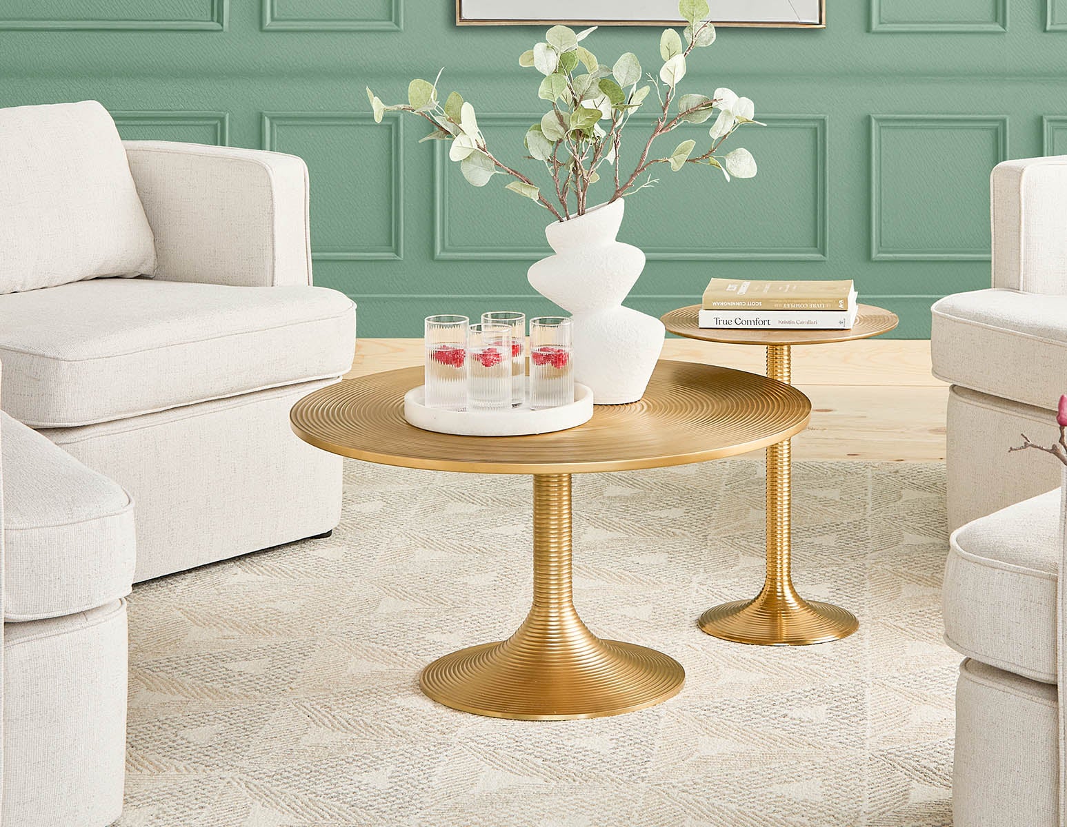 SPIRA table basse en aluminium 77 cm undefined
