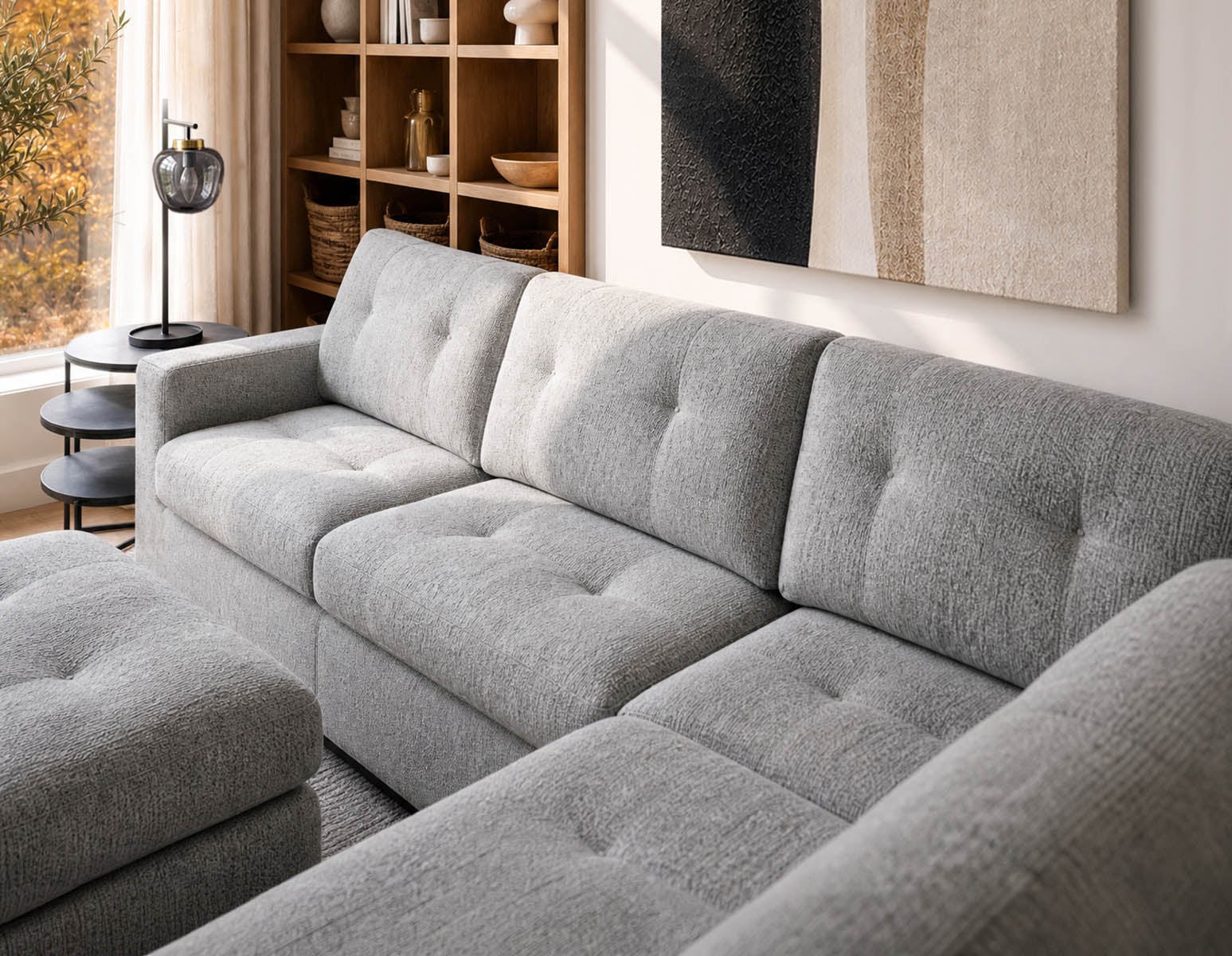 LEONIA canapé d'angle contemporain undefined