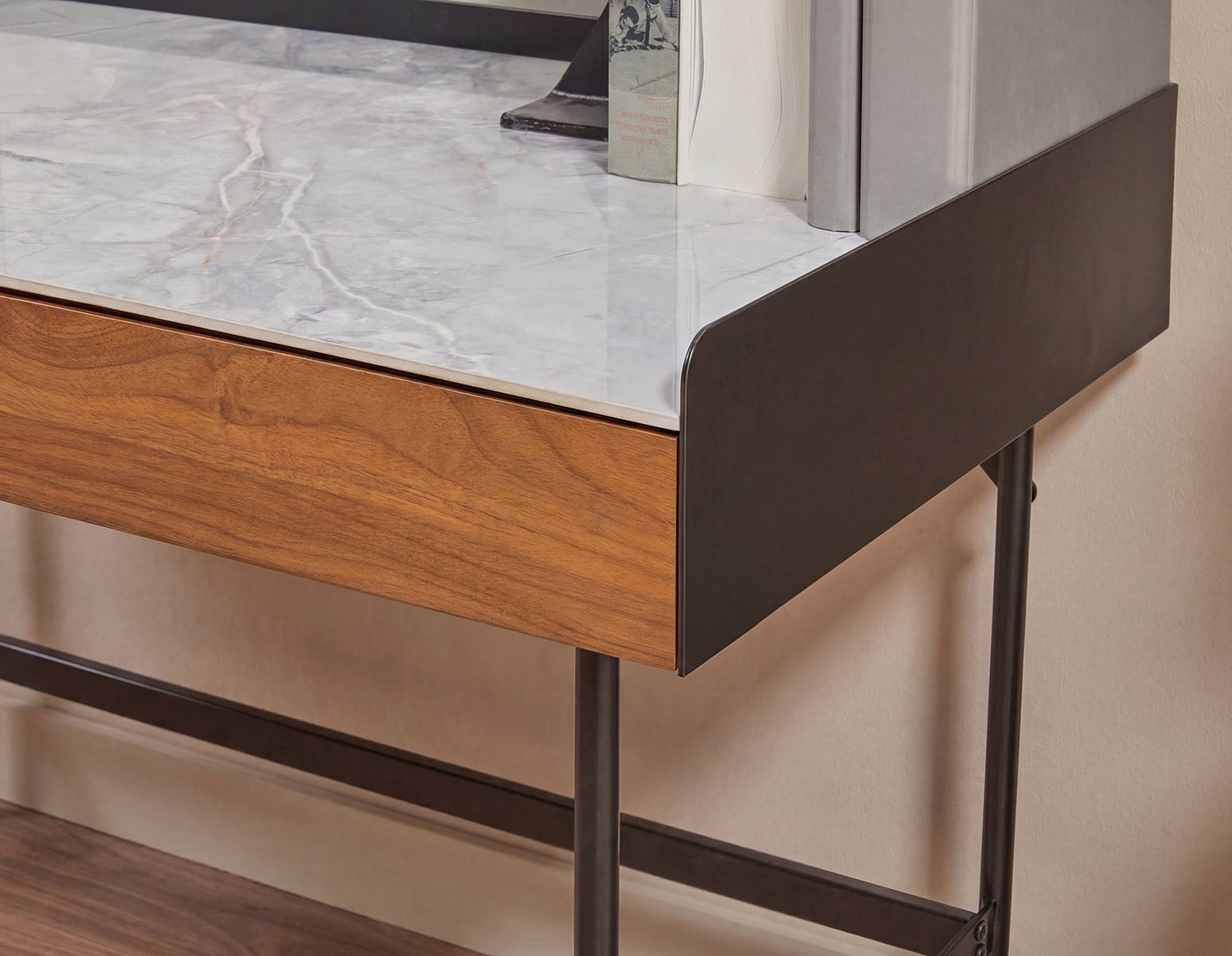 MARTIN bureau avec dessus en céramique (largeur : 100 cm) undefined