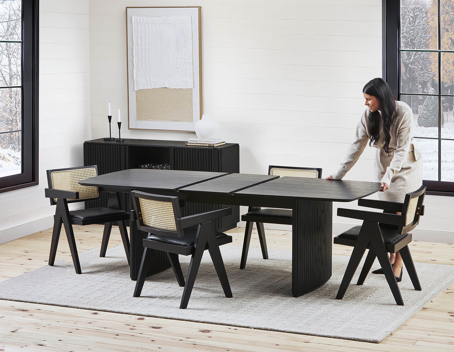 LESTER table à rallonge 180 cm à 220 cm undefined