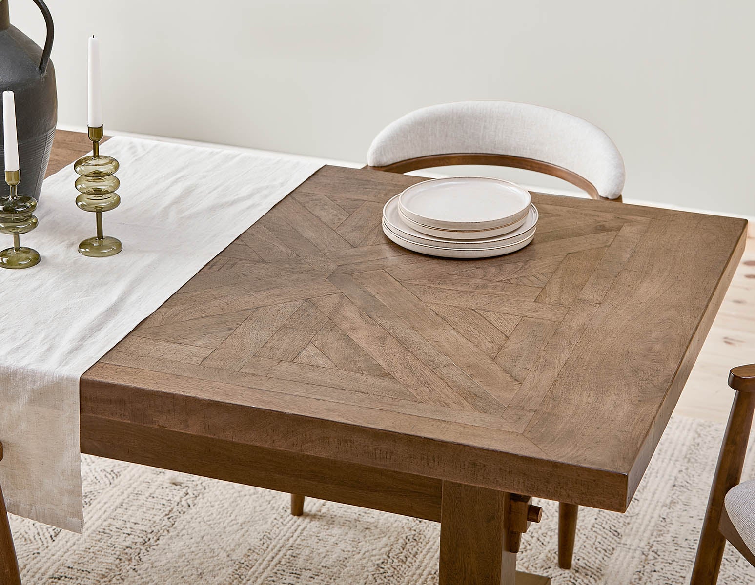 CELIO table de salle à manger rustique 200 cm undefined