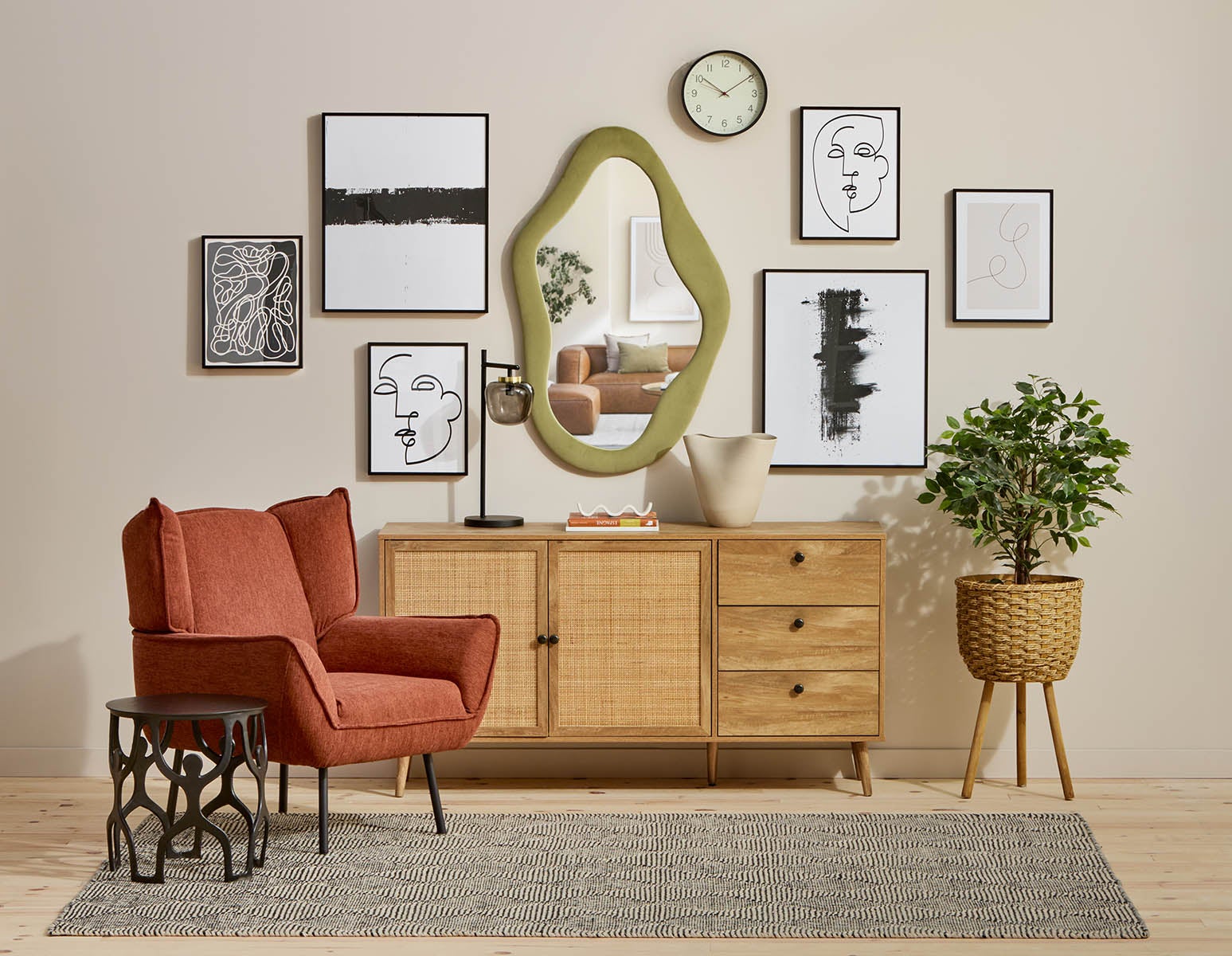 DULANE tableau encadré 51x61cm undefined