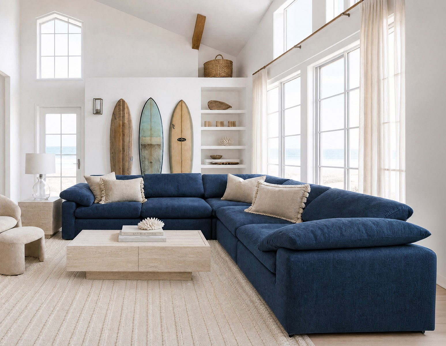 HELIO canapé d’angle modulaire contemporain undefined
