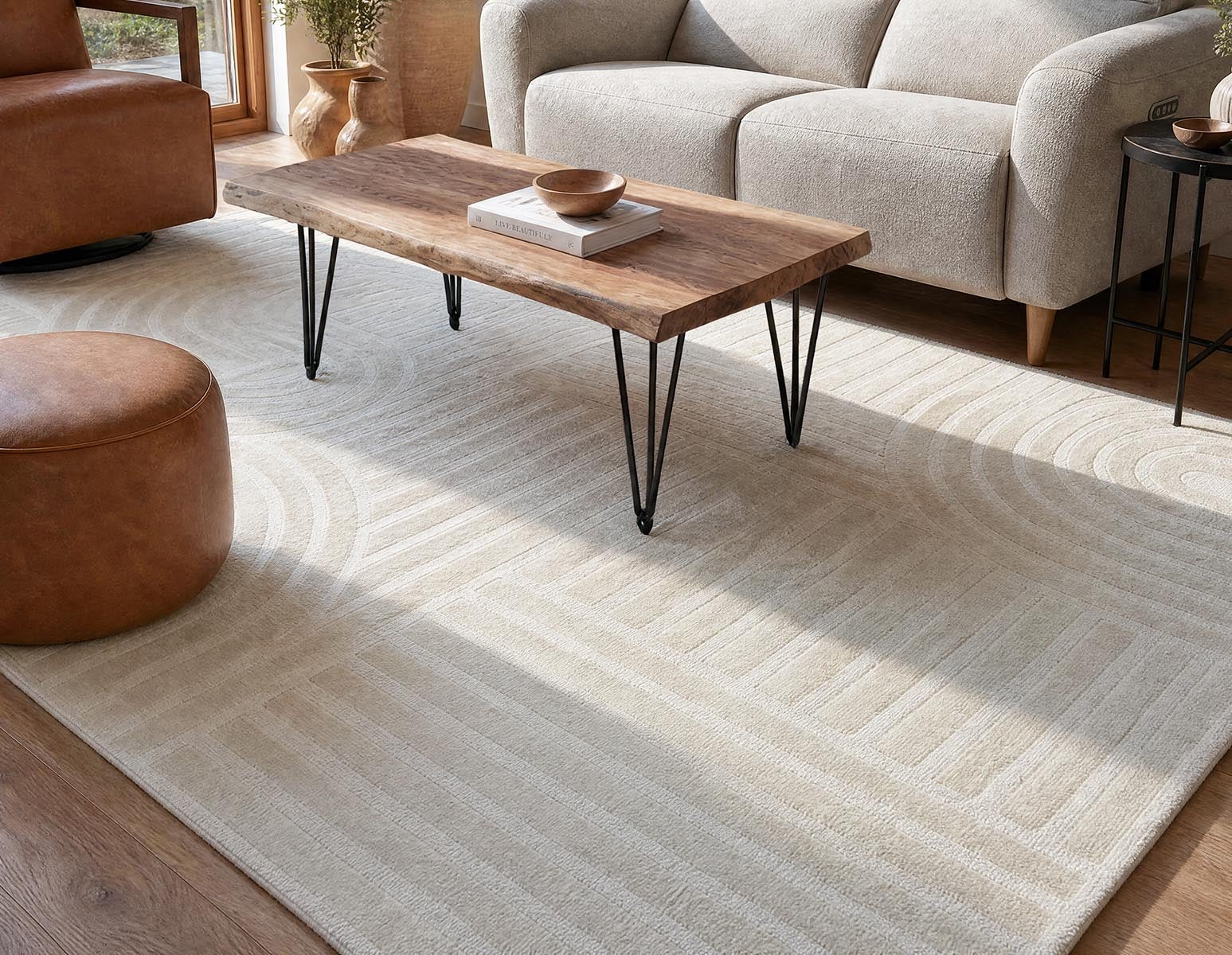 LANZO tapis tricoté 6'x9' undefined