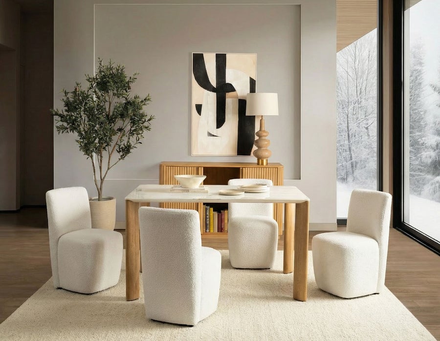 GIULIA table de salle à manger moderne contemporaine 150 cm undefined