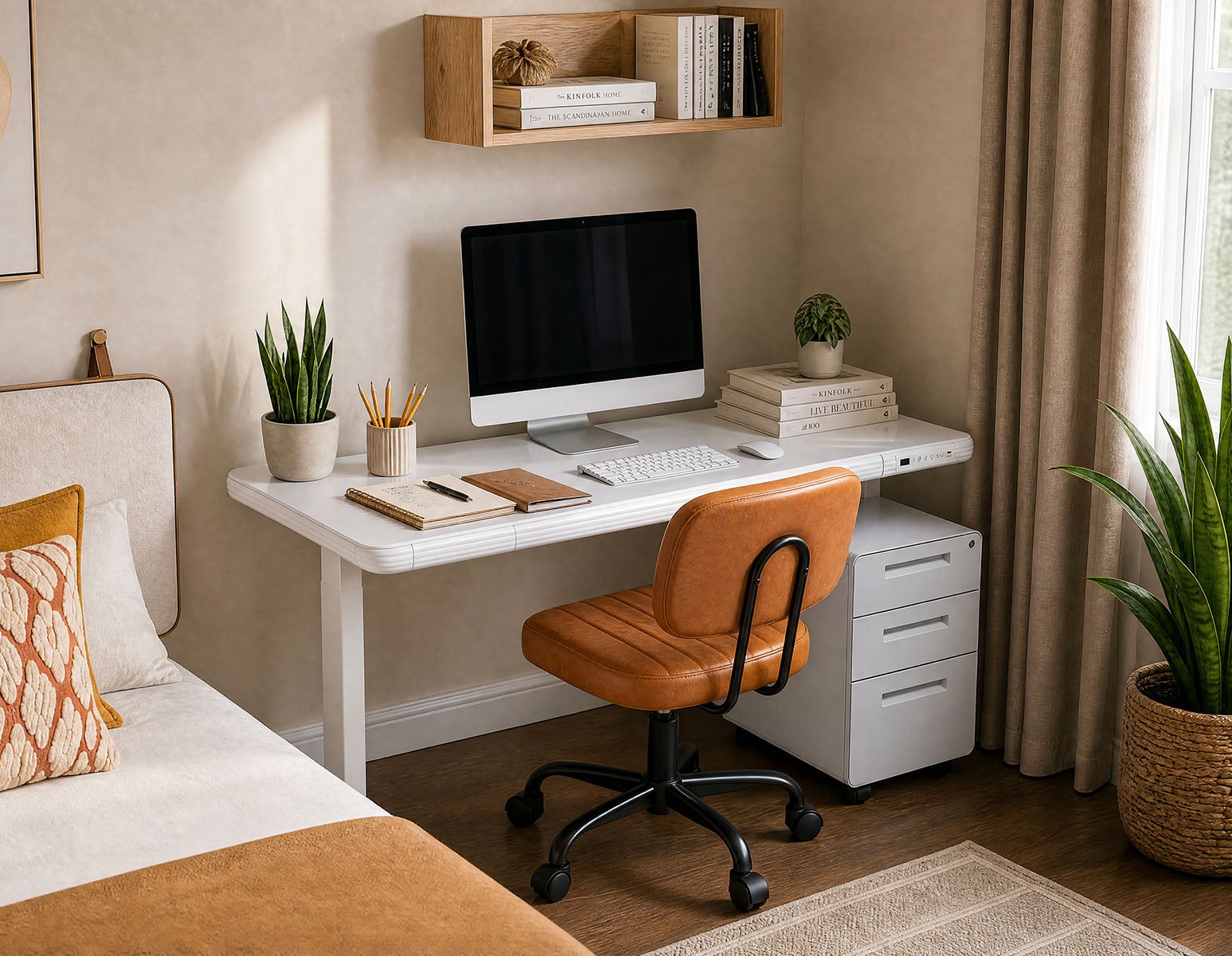 JETSON bureau électrique à moteur unique 2 niveaux 120 cm undefined