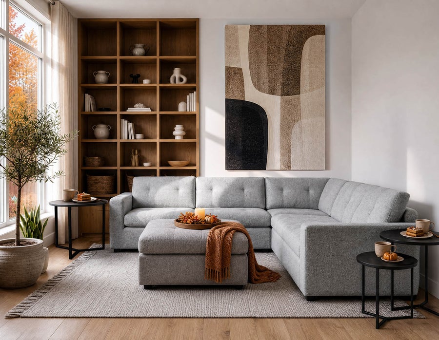 LEONIA canapé d'angle contemporain undefined