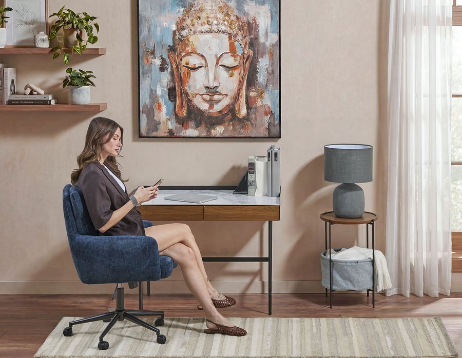 MARTIN bureau avec dessus en céramique (largeur : 100 cm) undefined