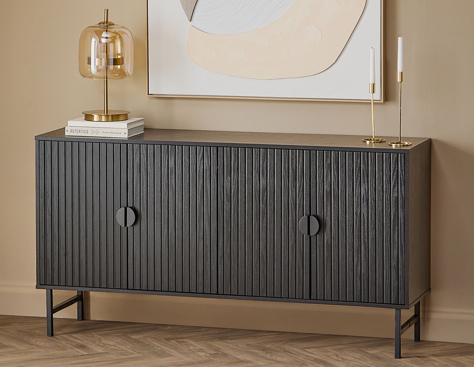 MONTANA buffet 4 portes moderne undefined