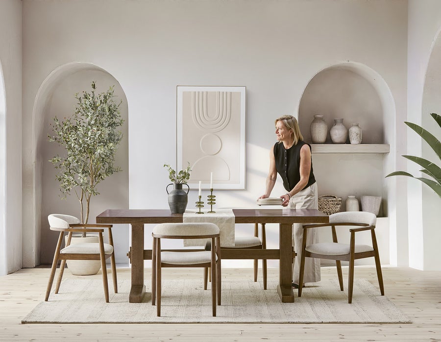 CELIO table de salle à manger rustique 200 cm undefined