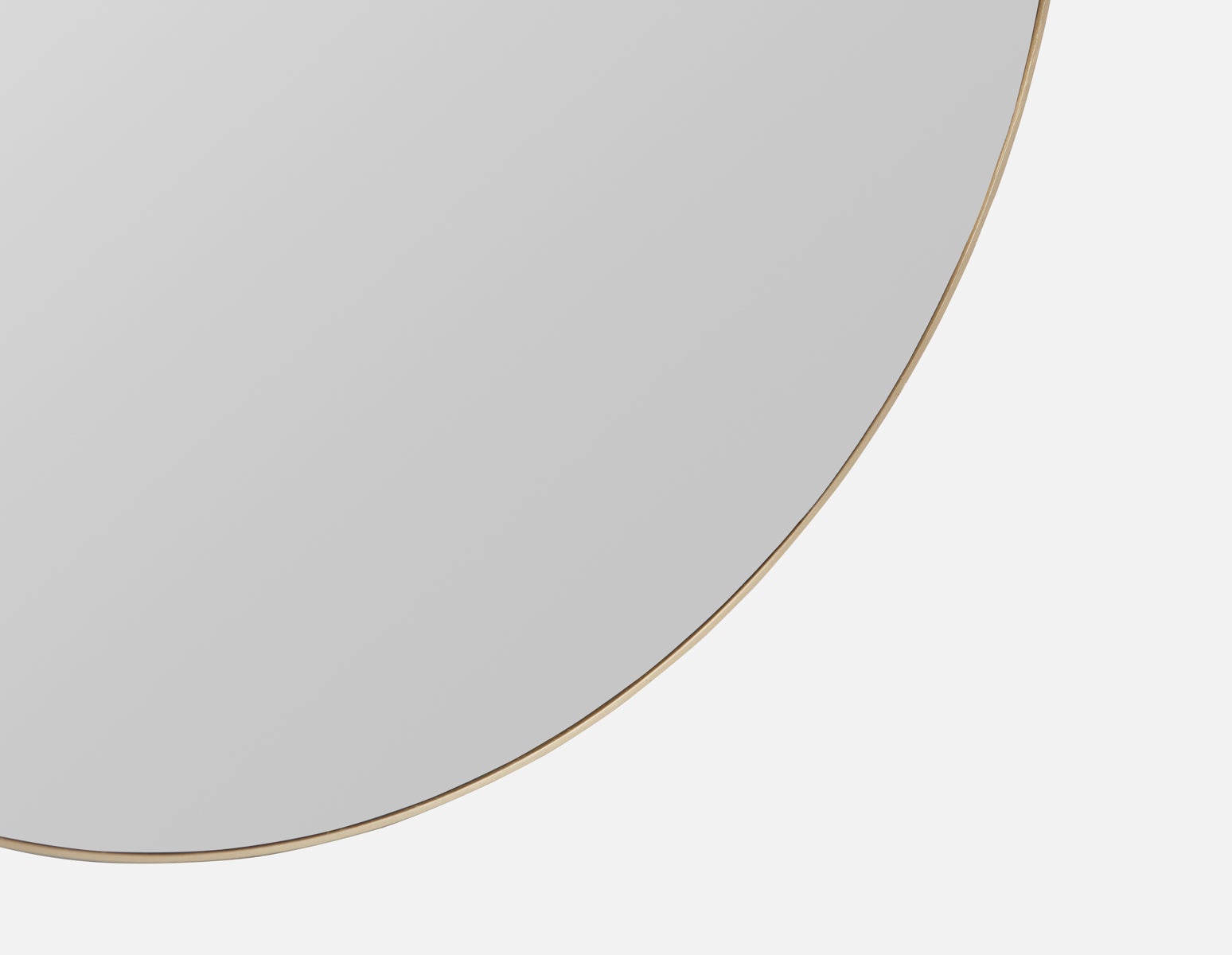 ZANDER miroir rond en acier inoxydable 60 cm x 60 cm undefined