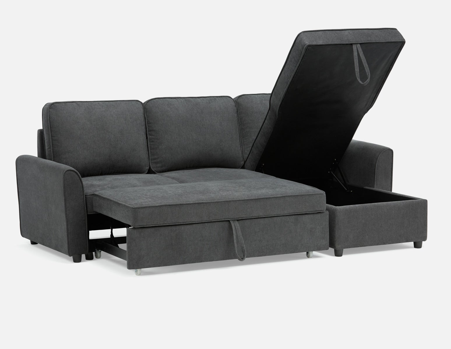 ALEX moderne canapé-lit d'angle interchangeable avec rangement undefined