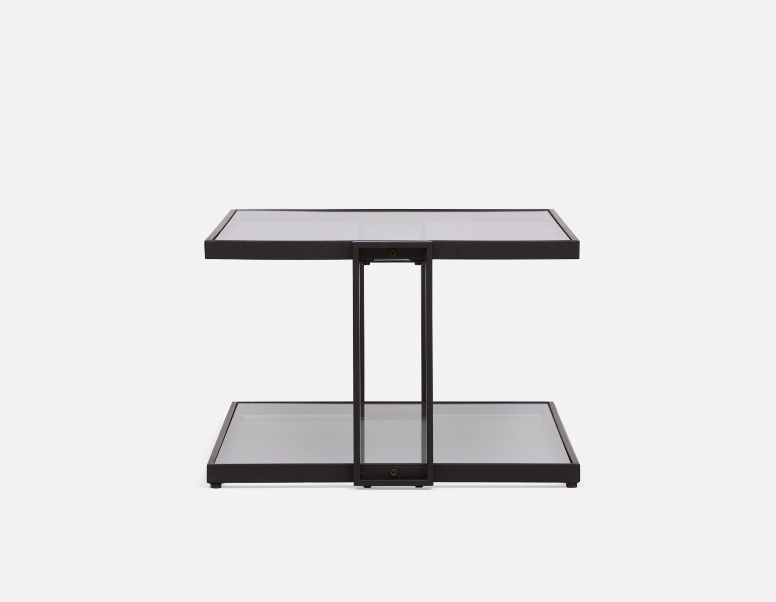 AGLAYA table basse en fer avec verre trempé undefined