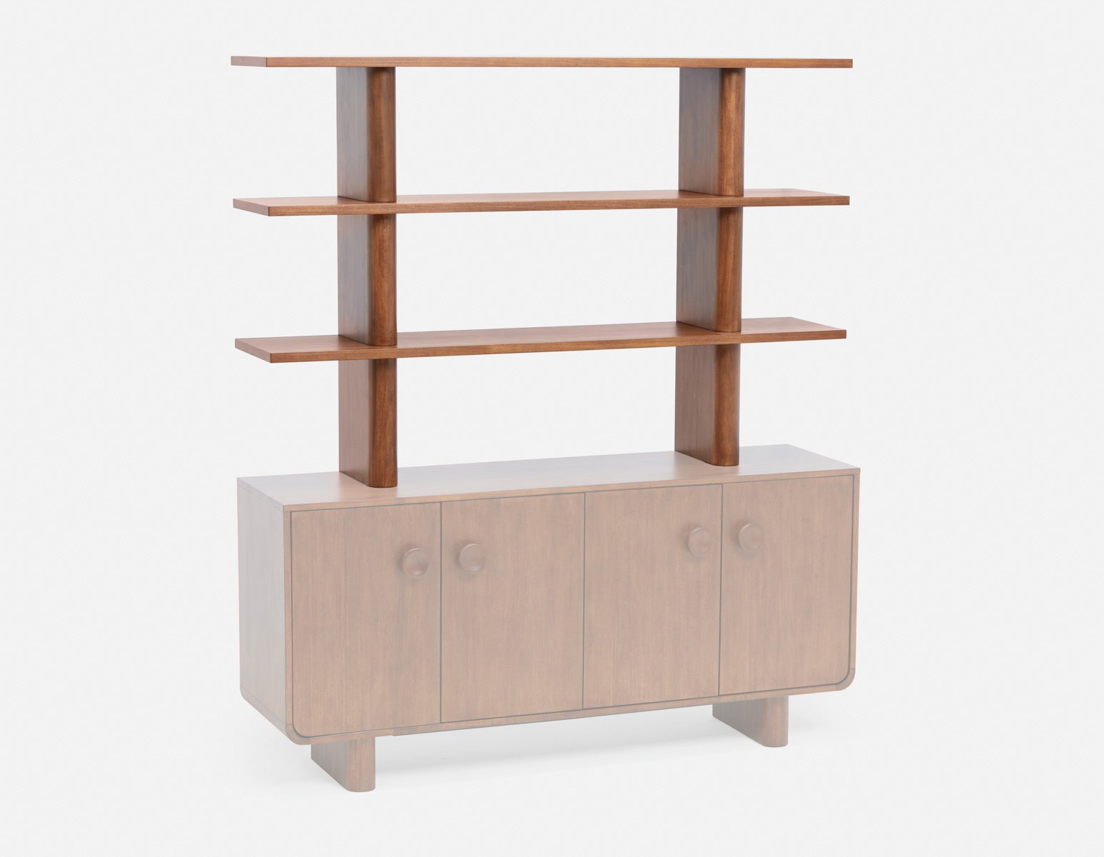 PALMO vaisselier à trois niveaux rétro-moderne 165 cm undefined