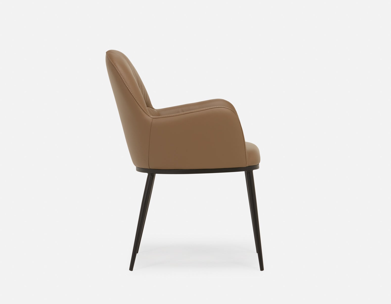 VERONICA chaise de salle à manger contemporaine 100% cuir undefined