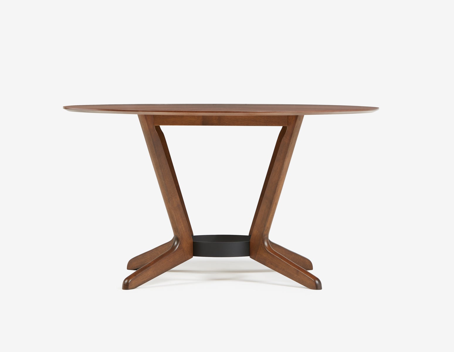 MORELLA table à manger 137 cm ronde moderne du milieu du siècle undefined