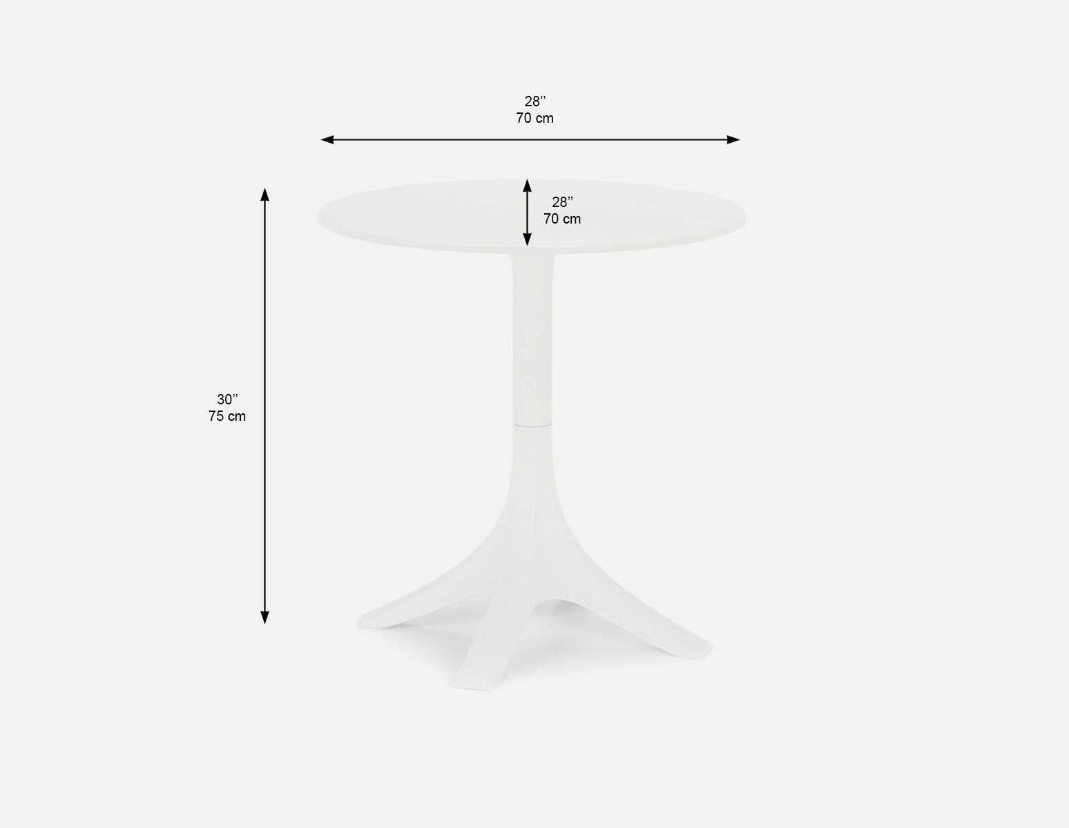ATLANTA table intérieur/extérieur undefined