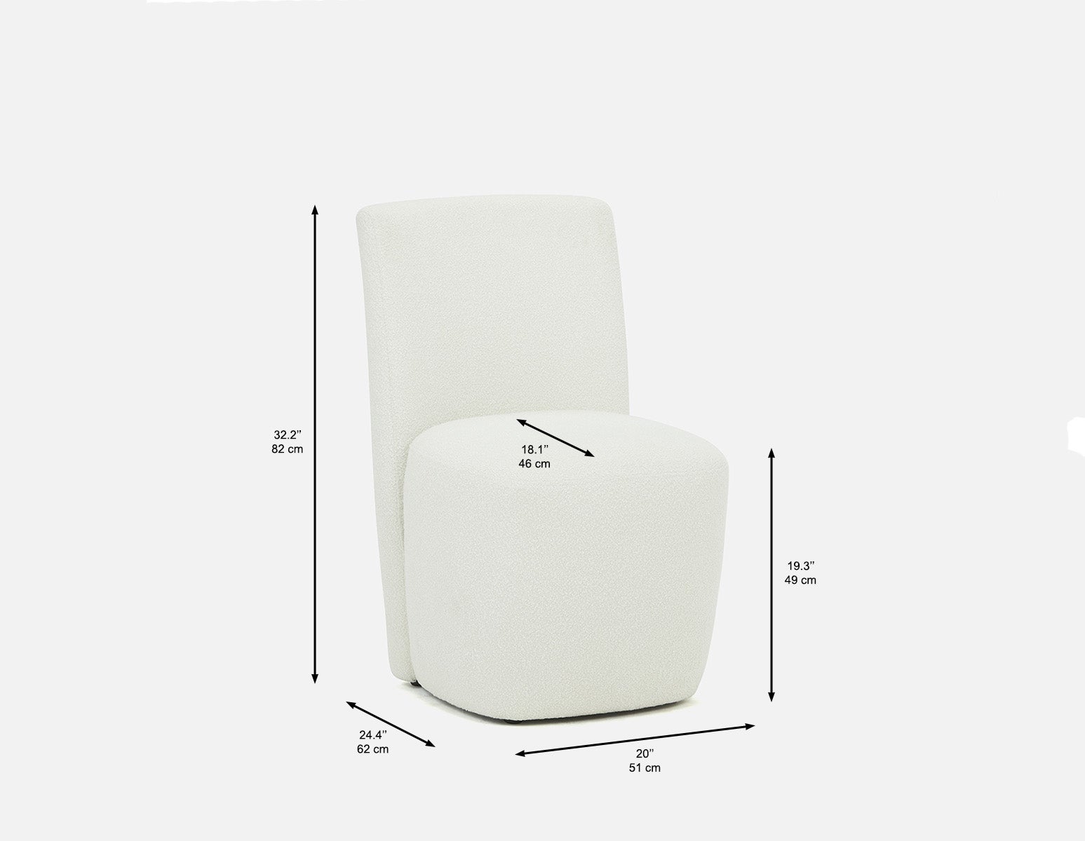 WALTER chaise de salle à manger undefined