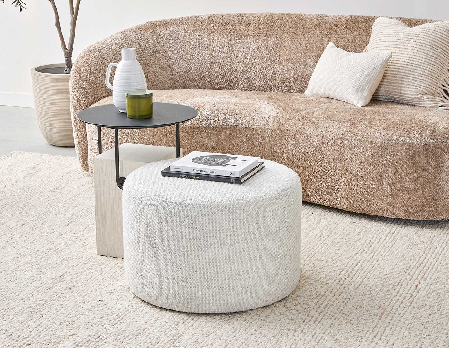 VASTO pouf en tissu undefined