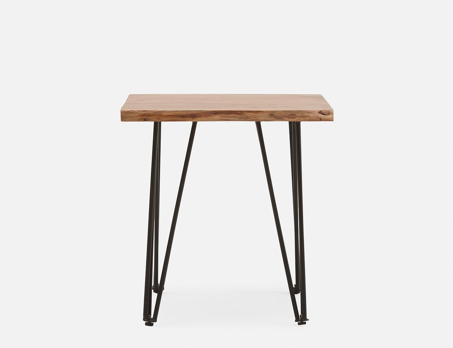 RENO table d'appoint en bois d'acacia massif 60 cm undefined