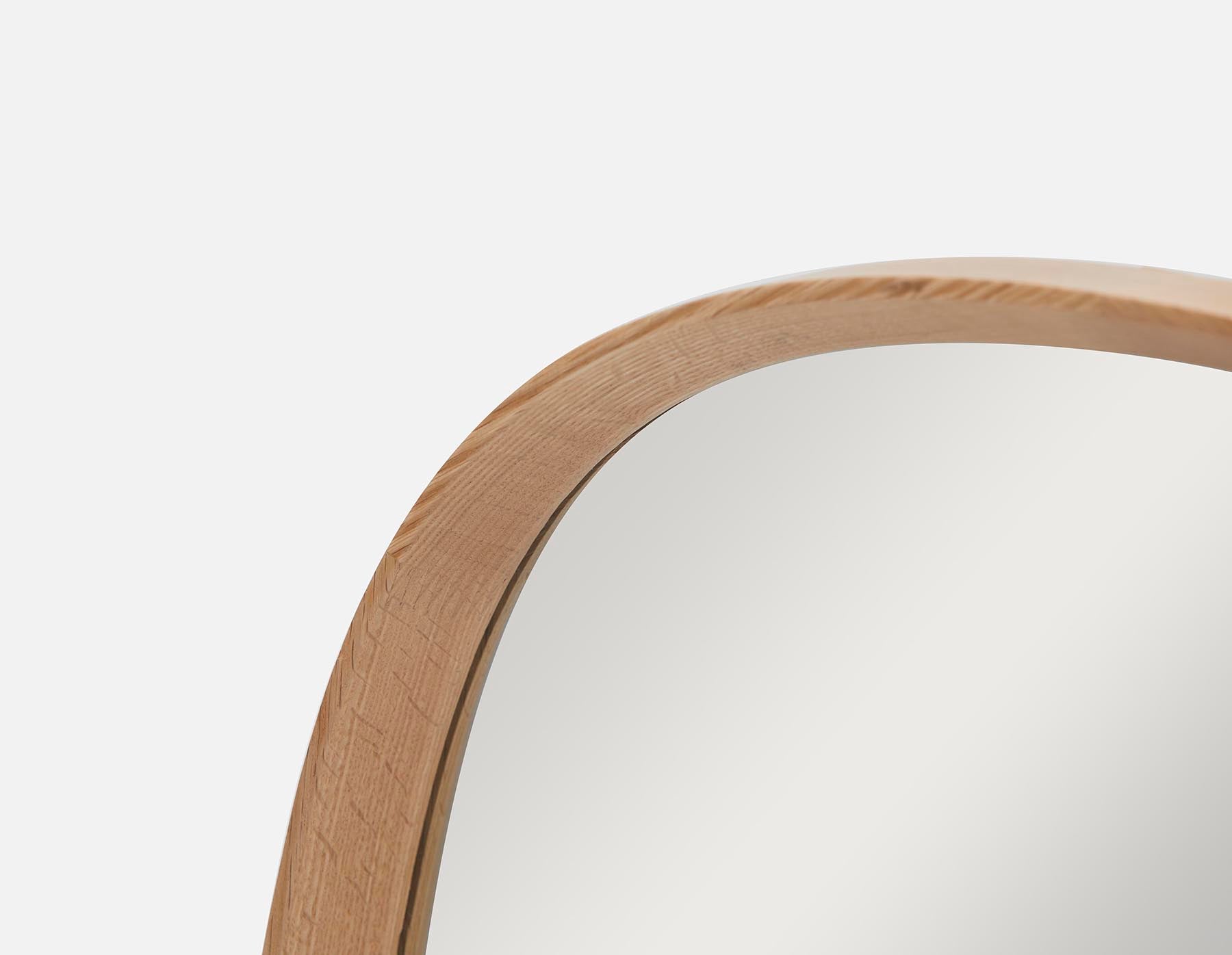 DONTE miroir avec cadre en bois de chêne 45 cm x 115 cm undefined