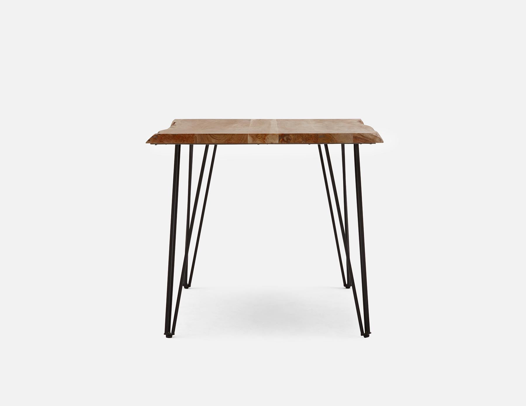 RENO table de salle à manger en bois d'acacia massif 140 cm undefined