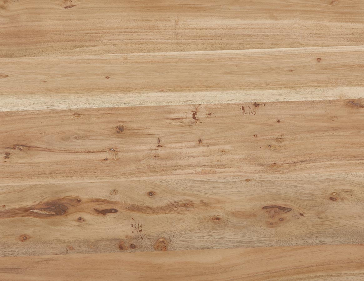 RENO table de salle à manger en bois d'acacia massif 140 cm undefined