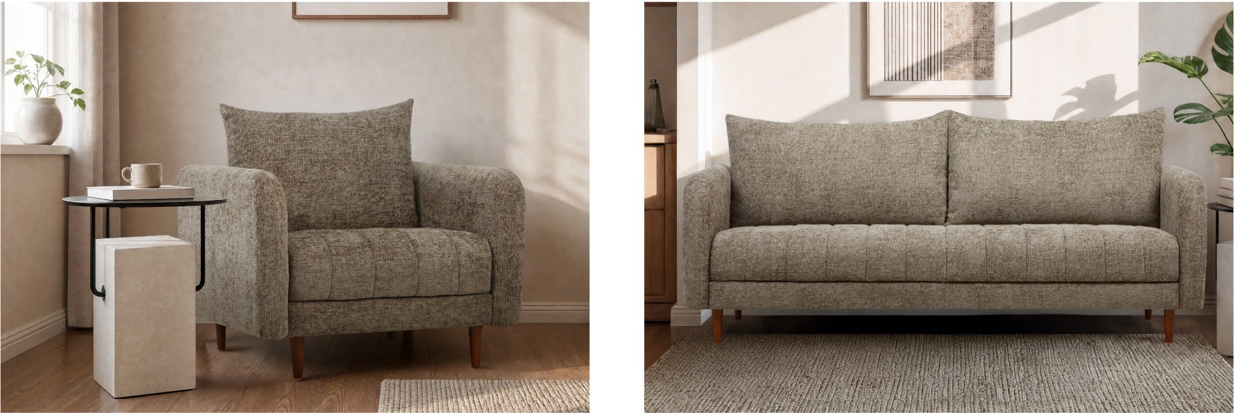 WILLOW canapé et fauteuil
