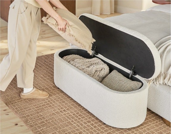 FLORENCE pouf avec rangement