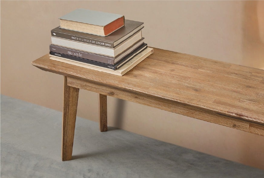 KABBANN banc en bois d'acacia