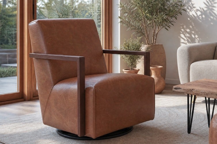 SELBY chaise d'appoint pivotante