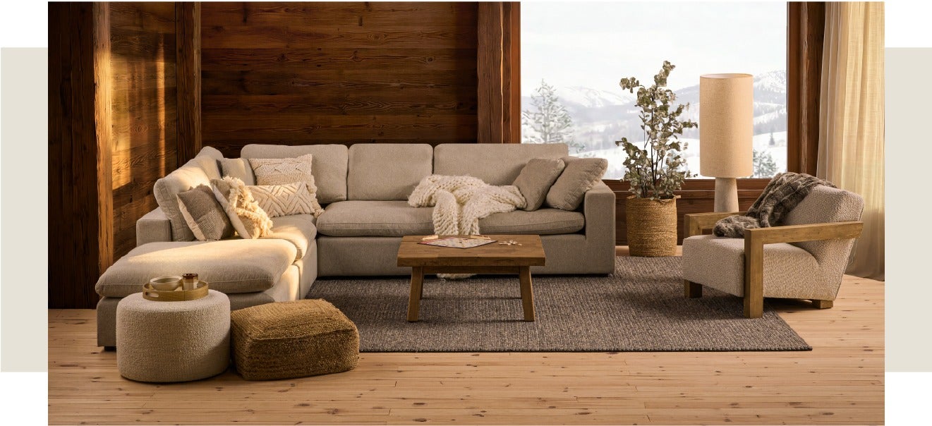 SOFT canapé d'angle modulaire 5-mcx