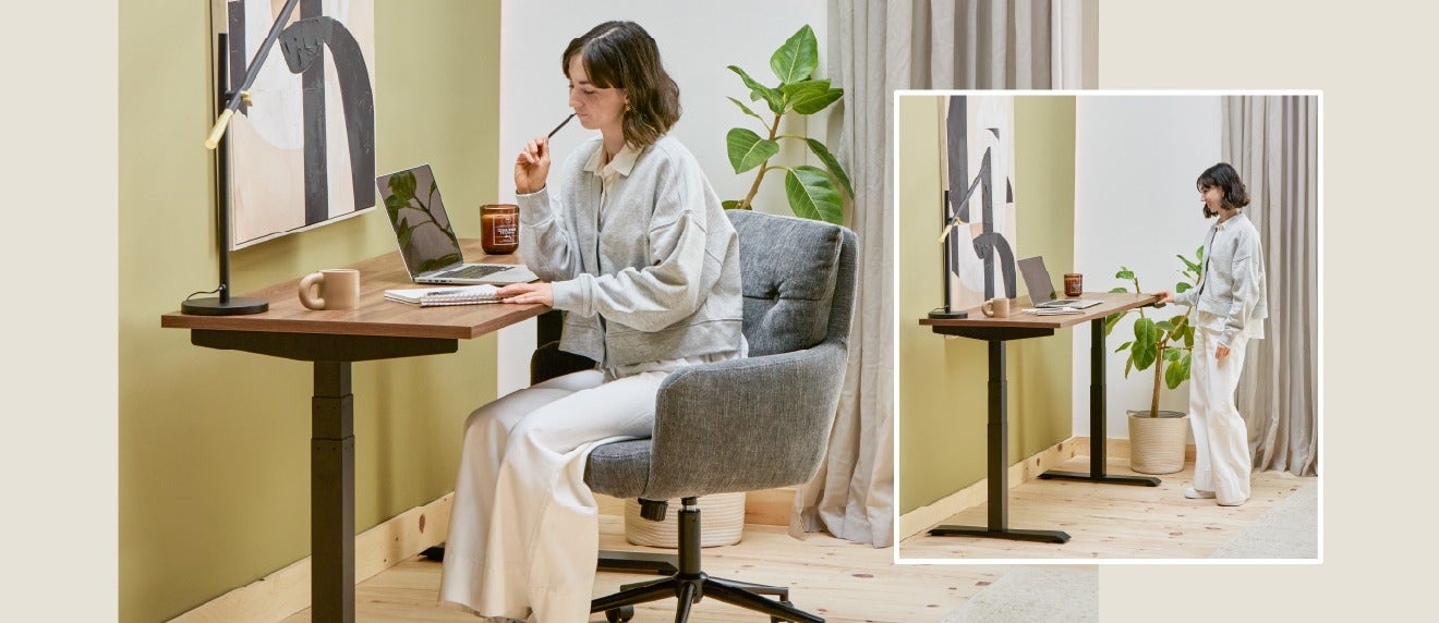 bureau électrique ajustable 160 cm