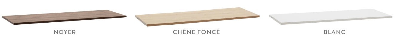 Noyer | Chêne Foncé | Blanc