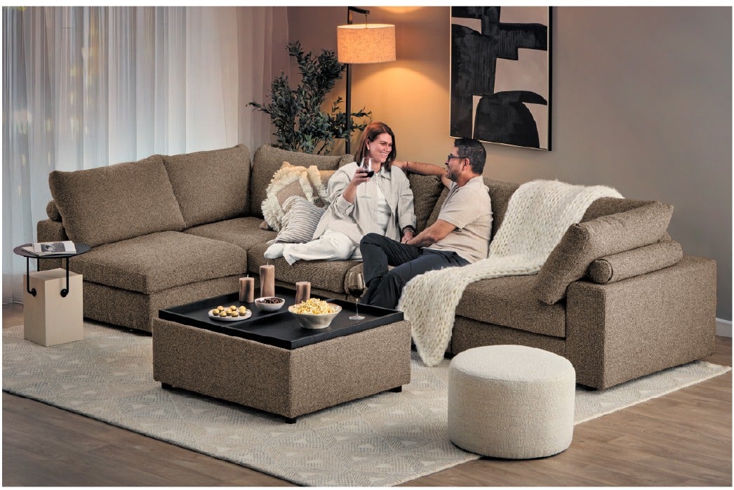 OLISA canapé d'angle modulaire