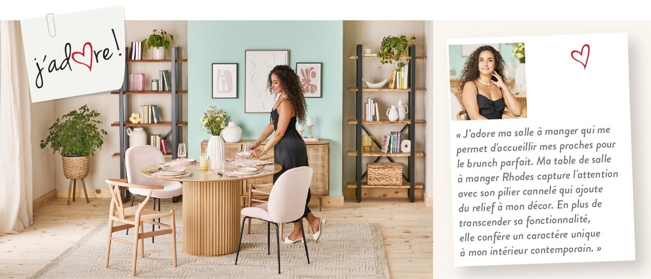 Organisez le brunch parfait avec Structube. De la salle à manger au salon, découvrez des solutions pour recevoir avec des tables et des buffets.