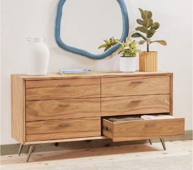 JENSON commode 6 tiroirs