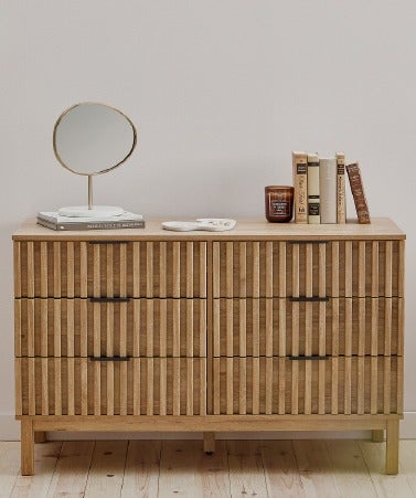 RIONA commode 6 tiroirs