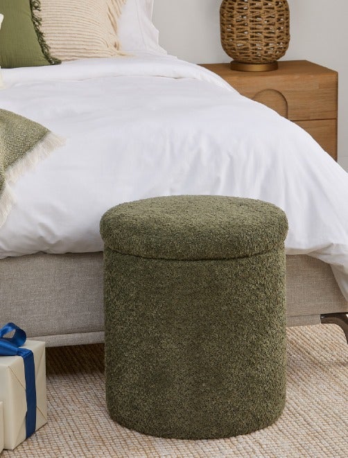 LAURENCE pouf avec rangement