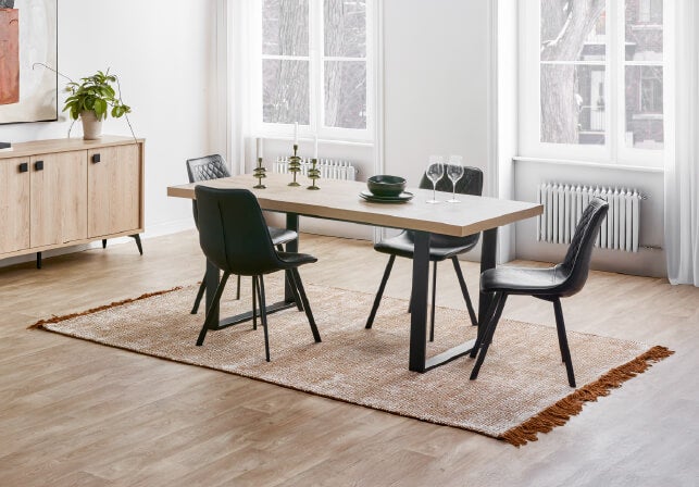 KIERA table à dîner 180 cm
